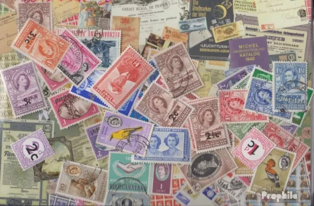 Briefmarken Betschuanaland 50 verschiedene Marken