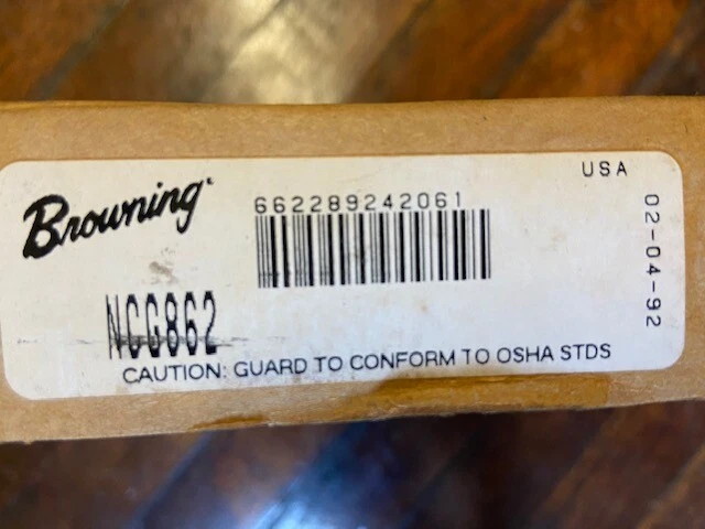 Browning NCG862 Change Gear