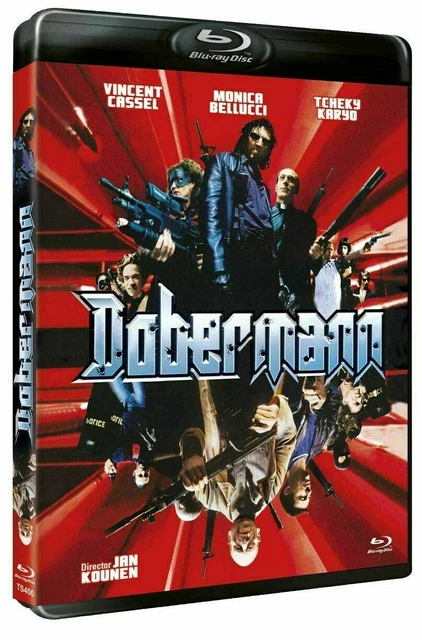 DOBERMANN (1997) **BLU Ray** Vincent Cassel Monica Bellucci English ...