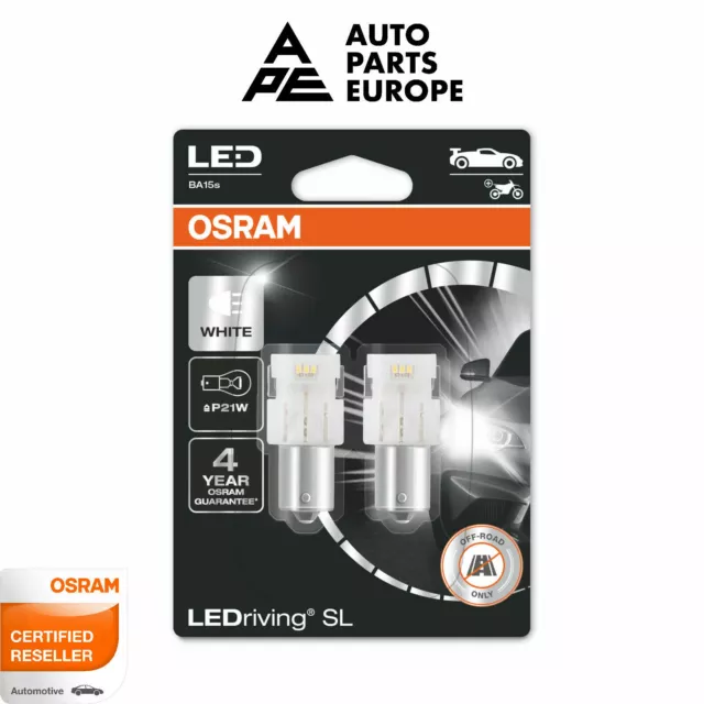 KIT COPPIA LAMPADE LAMPADINE LED P21W BA15S 6000K 12V 4 anni di garanzia