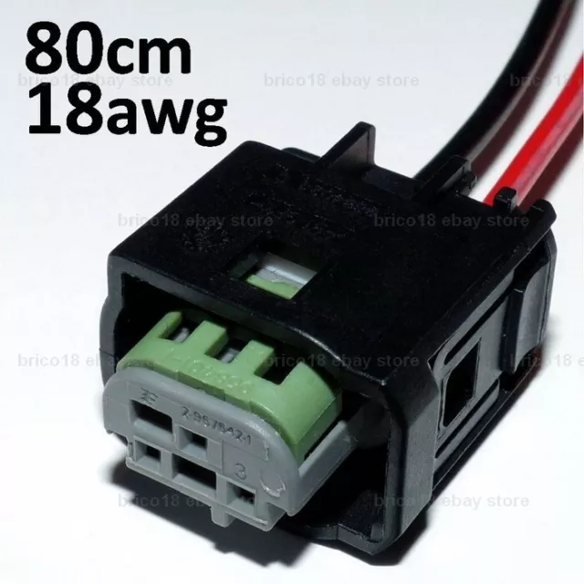 BMW Accessory Plug - 80cm/18awg/2p - R1200 R1250 GS GT RS RT F S1000 XR GPS NAVI
