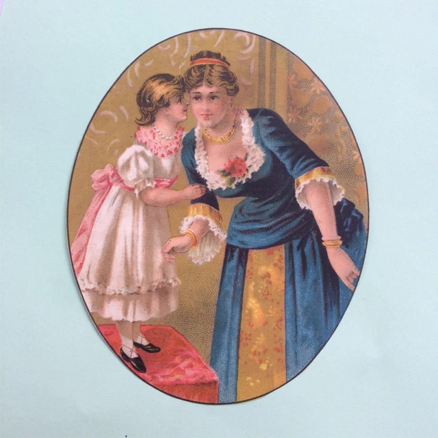 c1887 CHROMOLITHOGRAPH SCRAP & TRADE CARD, WARNERS "SAFE" CURES, PATENT MEDICINE