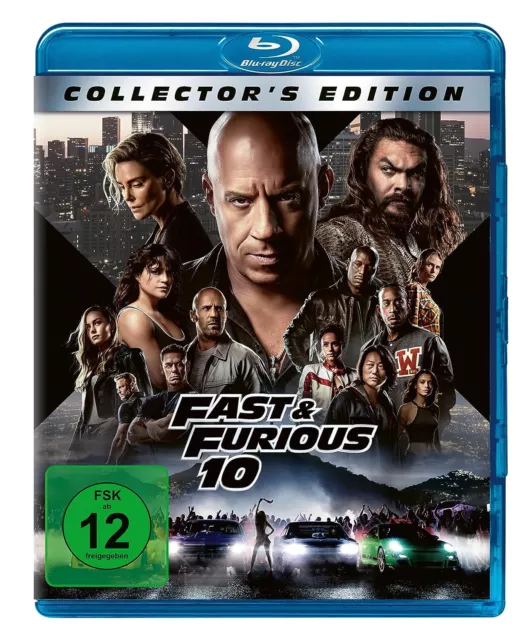 Blu-ray * FAST & FURIOUS 10 - COLLECTORS EDITION - Vin Diesel # NEU OVP +