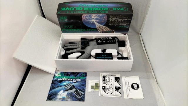 Pax Power Glove Nintendo Famicom FC Controller Family Computer Game Gray