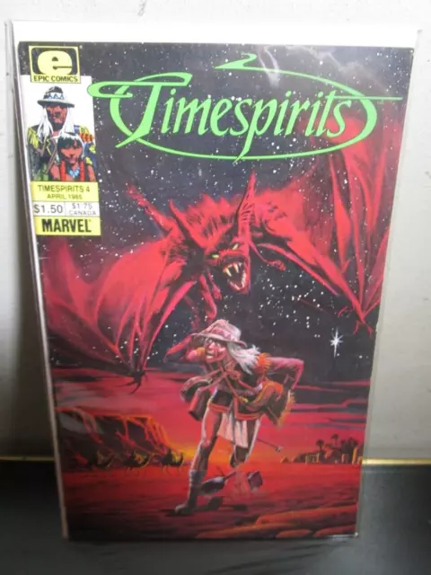 Timespirits #4 (Apr 1985, Marvel-Epic) BAGGED BOARDED
