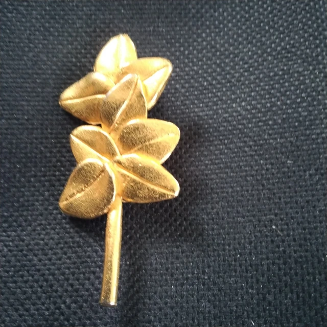 RARE BIJOU CREATEUR - GRANDE BROCHE MODERNISTE - signée