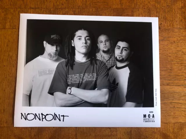 Nonpoint Music Group Rare Vintage 10x8 Press Photo #1