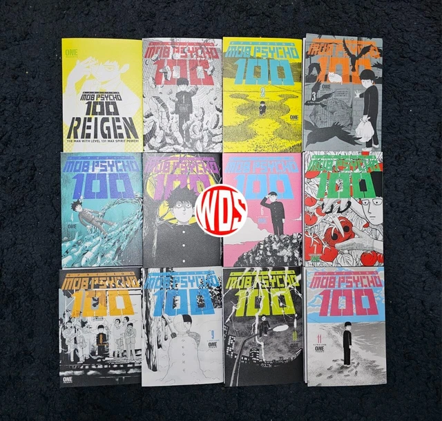 MOB PSYCHO 100 manga by ONE volume 1-11 + Reigen English Version comic book new