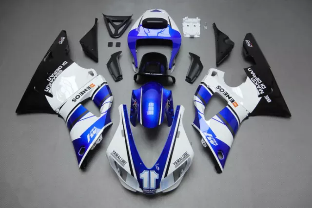 Kit Carénage Complet + Bulle + Capot Selle pour YAMAHA YZF R1 YZF-R1 RN01 1998