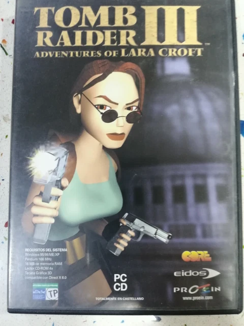 Tomb Raider III 3 : Le dernier Artefact - PC FR - Windows 95
