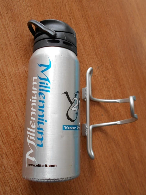 Porte-Gourde En Aluminium REG Pour Vélo Vintage - Made In Italy - Occasion
