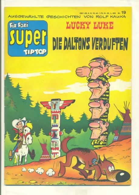 Fix und Foxi Super Tip Top Nr. 19  ( 0 - 1 )   Original 1968