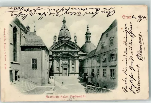 39532676 - Graz Mausoleum Kaiser Ferdinand II. Graz, Bezirk 1901