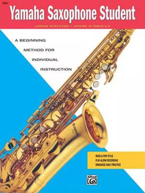 Yamaha Saxophone Student by John Kinyon (English) Paperback Book