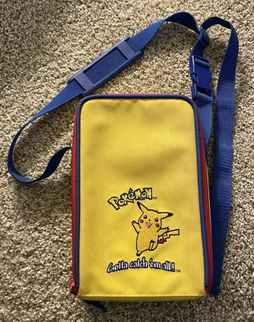 Vintage Pokémon Pikachu 90’S  Nintendo Gameboy Game Boy Color Case Rare!!