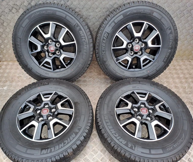 16&FIAT DUCATO,RELAY, BOXER GENUINE SET OF ALLOY WHEELS MICHELIN TYRES ...
