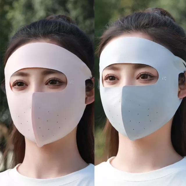 Traceless Face Gini Mask Anti-UV Driving Face Cover  Cycling