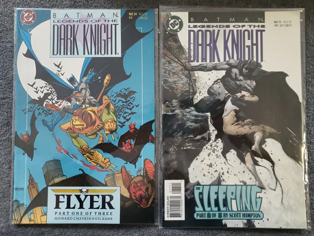BATMAN - LEGEND OF THE DARK KNIGHT #24 - 77, Annuals 2,4,5(DC 1991/5) Lot of 57