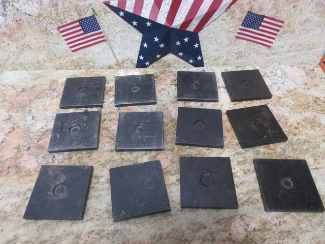 Hyundai Hit-30S Cnc Lathe Leveling Leg Legs Block Pad Feet Lot Of 6 Pieces Only