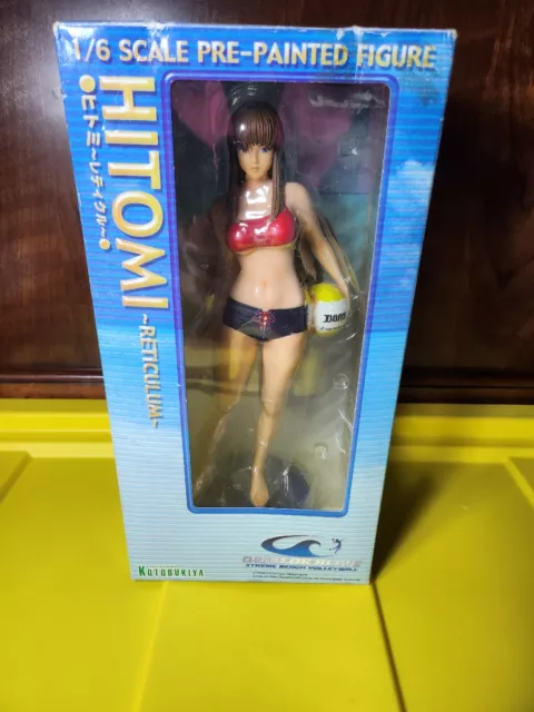 Dead or Alive Xtreme Beach Volleyball Hitomi Reticulum 1/6 PVC Figure with Box