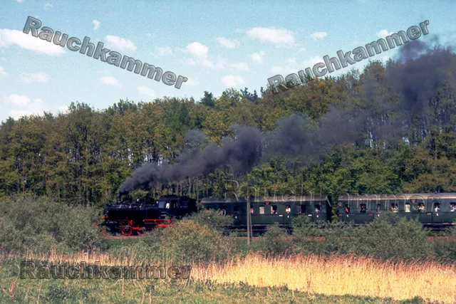 DR 64 007  Weltendorf - Brüel 1987 / org. Dia + Datei!   57#09