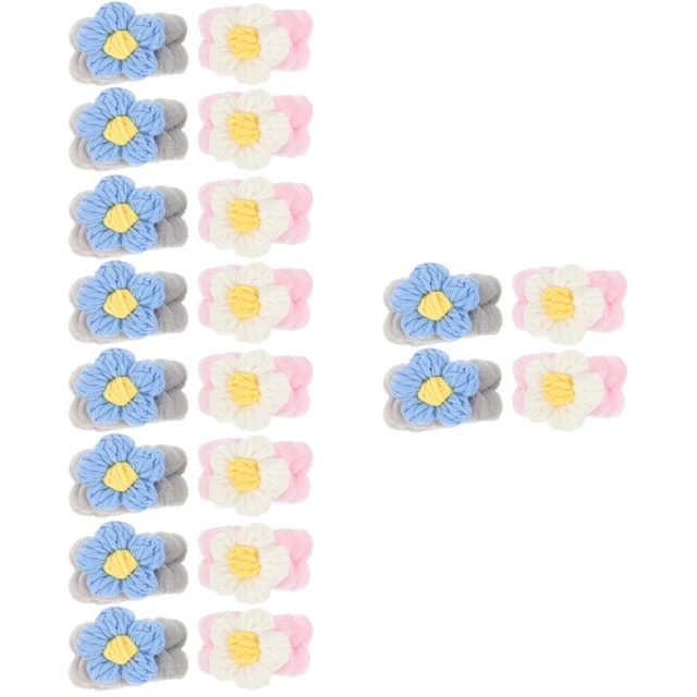 10 paires de visage élastique lavage de bracelet adorable bandes de lavage de