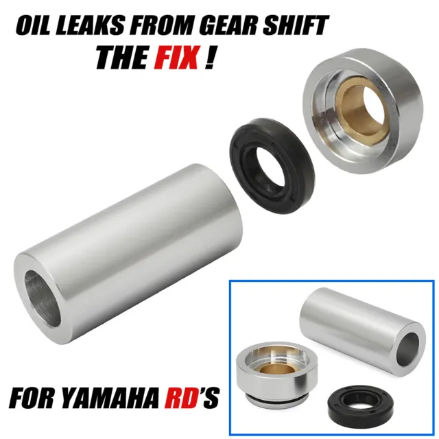For Yamaha RD 250 350 400 Gear Change Shift Oil Seal Leak Fix RD Air Cooled NOS