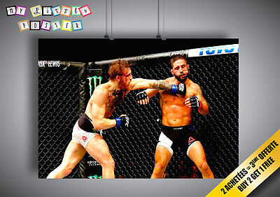 Poster UFC CONOR MCGREGOR VS CHAD MENDES Wall Art