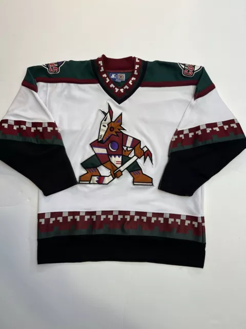 90's Shane Doan Phoenix Coyotes Starter NHL Jersey Size Large