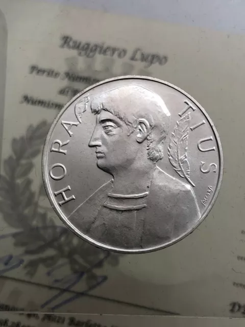 500 lire ORAZIO 1993 FDC Repubblica Italiana commemorative
