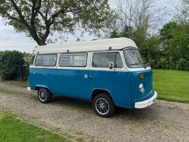 VOLKSWAGEN VW T2 bay window camper van £7,500.00 - PicClick UK