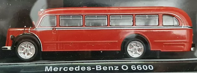 Mercedes Benz O 6600 Vigili del Fuoco Scala 1:72 Die Cast - Atlas Bus Collection