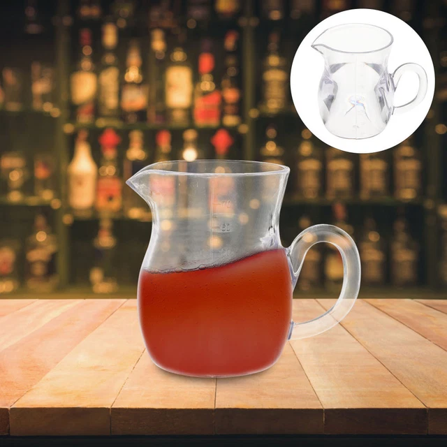 2 piezas dispensadoras de líquidos bebidas mini jarras de vidrio olla de acrílico