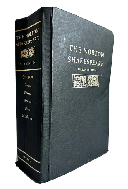 The Norton Shakespeare: Third Edition - Hardcover, Acceptable (Greenblatt, 2016)
