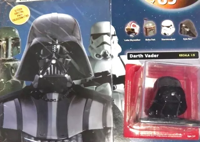 STAR WARS HELMETS - DARTH VADER scale 1:5 Die-cast PLANETA DE AGOSTINI ARGENTINA