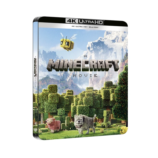 A MINECRAFT MOVIE Steelbook Limited Edition (hmv Exclusive) [PG] 4K UHD ...