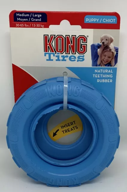 Kong Puppy Tire  - Tough USA Made - 2 Sizes