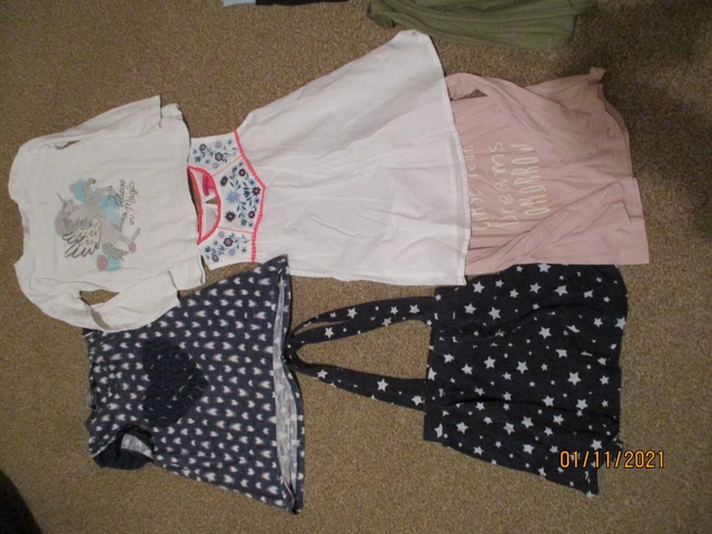 Bundle of little girl's clothes age 4-5 years