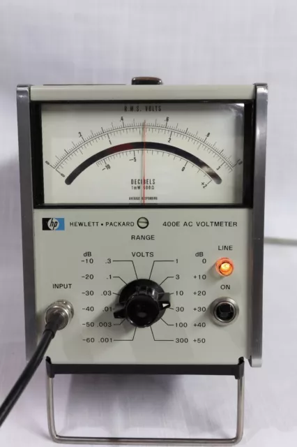 HP 400E AC Voltmeter (refurbished + calibrated)