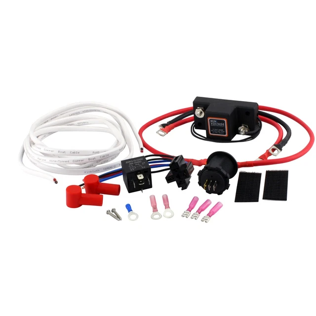Dual Battery Isolator Kit, 140Amp Battery Isolator 12v Kit, Battery Di - Foto 2