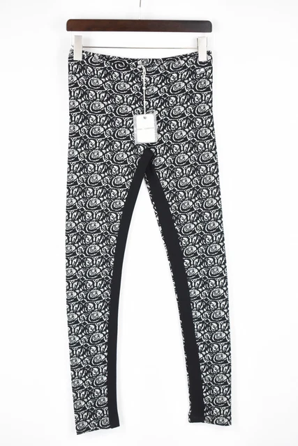 Cop Copine Witness Leggings Donna Medio Maglia Stretto Lunghezza Intera Fantasia