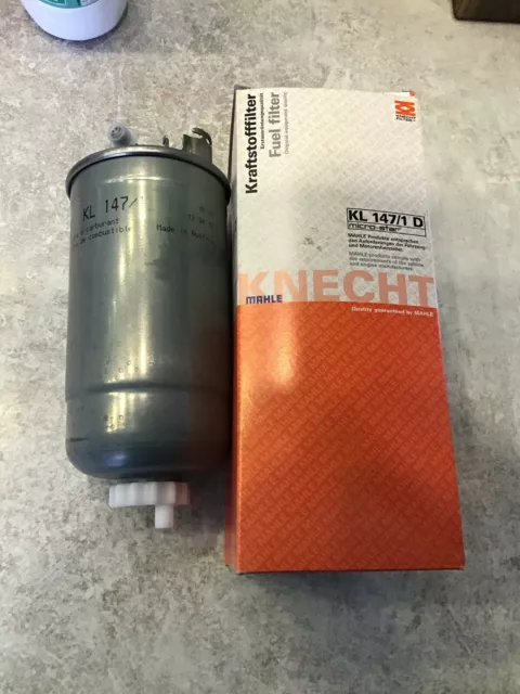 Filtre a  carburant KNECHT KL 147/1D pour SEAT LEON 1.9 TDI 90 et 110 CV