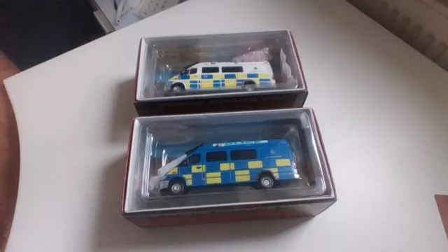 Fire Brigade models Cambridgeshire Police Carriers