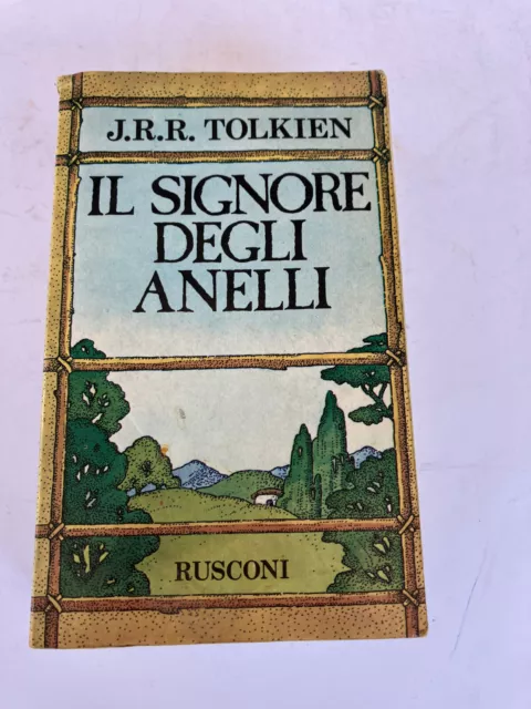 J.R.R. Tolkien-Il signore degli anelli-Trilogia- Rusconi Milano 1982