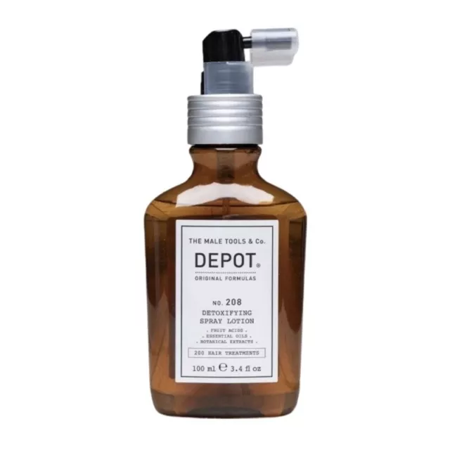 Traitement Cheveux Purifiant DEPOT no.208 Détoxifiant Spray Lotion 125ml