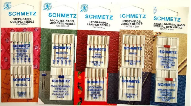 SCHMETZ Maschinen Nadeln Sortiment *alle Sorten * 130/705 TOP PREIS !