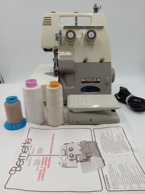 Bernette Bernina MO-203 3 Thread Overlock Sewing Machine Bernette Bernina MO-203 3 Thread Overlock Sewing Machine