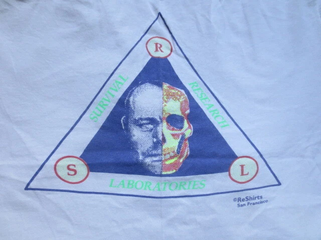 VINTAGE 90S SURVIVAL RESEARCH LABORATORIES SRL MARK PAULINE T 