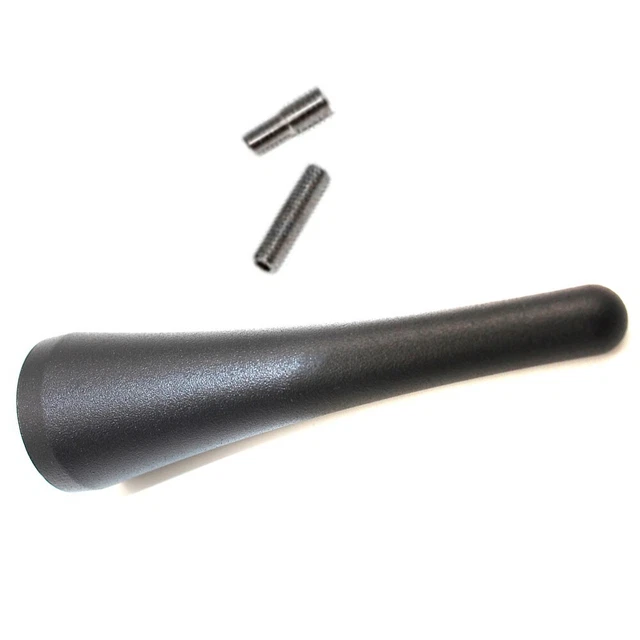 Antenna Corta Per Auto In ABS Nero – Sostitutiva Per Peugeot E Citroen, Lunghezza 6,7 Cm