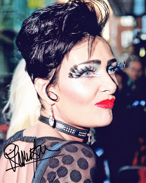 Signed Photo of Siouxsie Sioux 10"x8" with Certificate of Authenticity